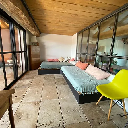别墅 Grande Maison D'architecte Avec Toit Terrasse, Piscine Sans Vis A Vis Et Sauna Roche (Isere)